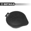 Motoforti Windshield Washer Fluid, Reservoir Bottle Tank Cap, for Toyota RAV4 2012-2018, Plastic, No.85316-48060, Black
