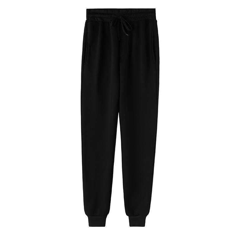 Men's Solid Color Sweatpants Joggers Autumn Winter Casual Loose Slacks Sports Streetwear Gym Sportswear