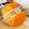 Blackpool Football Club Crest Automatic Folding Umbrella - 8-Rib Travel Umbrella with Auto Open/Close & Portable Gifts for holidays or birthdays