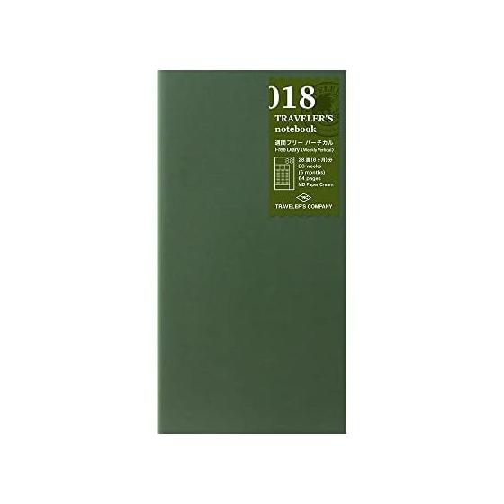 Traveler s Notebook Refill Vertical Weekly Free Regular Size 14379006