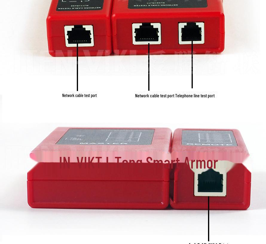 Multi-Function RJ45 Network Cable Tester with Signal Detector