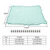 Cargo Net with 15Pcs Hooks and Elastic Strap 4.9x7.2ft / 6.5x9.8ft / 8.2x11.5ft Cargo Net Heavy Duty Bungee Cargo Net