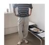 2024 Korean Striped Casual Loose-Fit Knit Crew Neck T-Shirt for Men