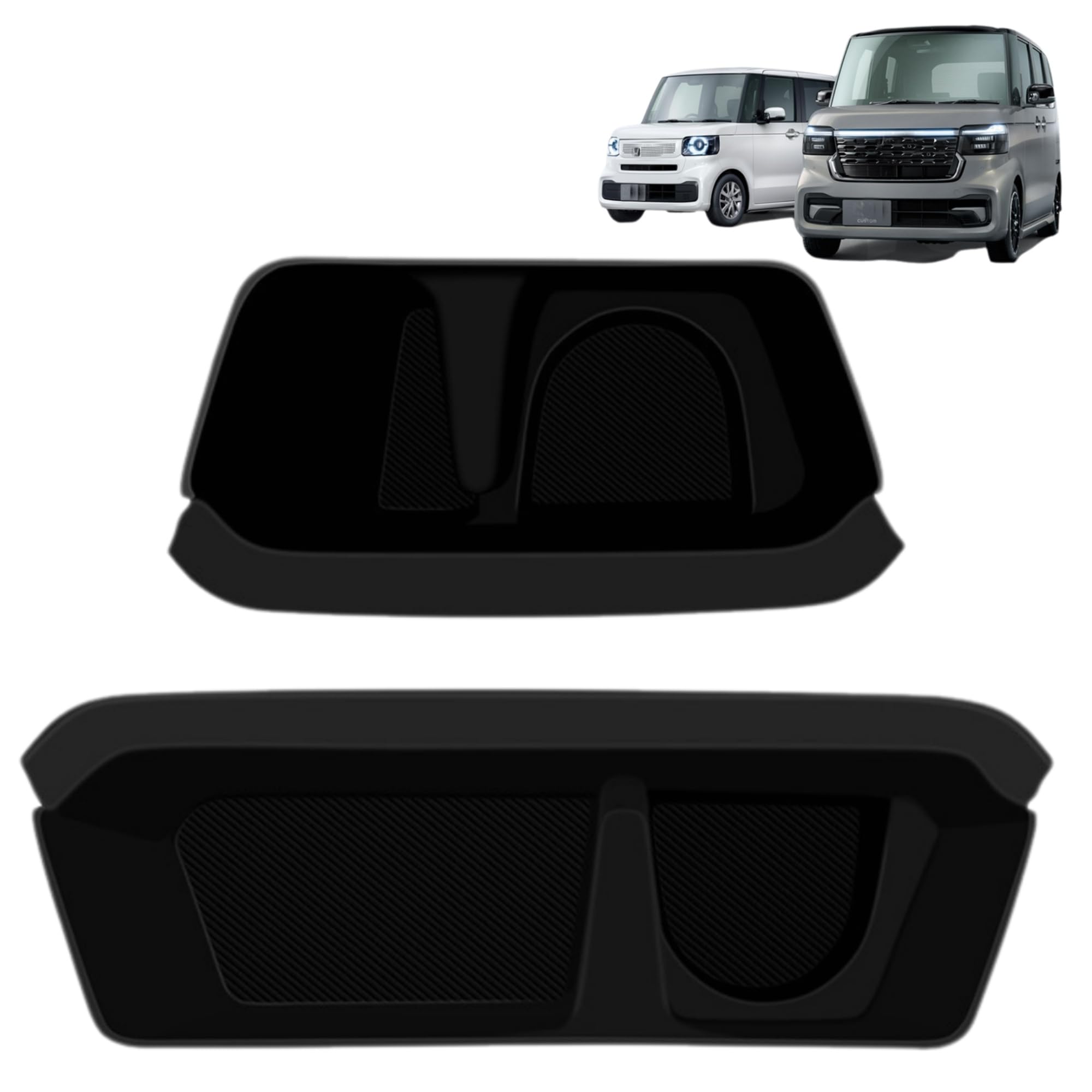 

DodoxDIY Compatible with New Custom Accessory Drink Cup Interior Accessories for JF5 and JF6 N-BOX Parts, Third-Row Holder, чёрный