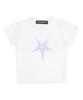 A FEW COMMENTS Big Star Crop Tee White