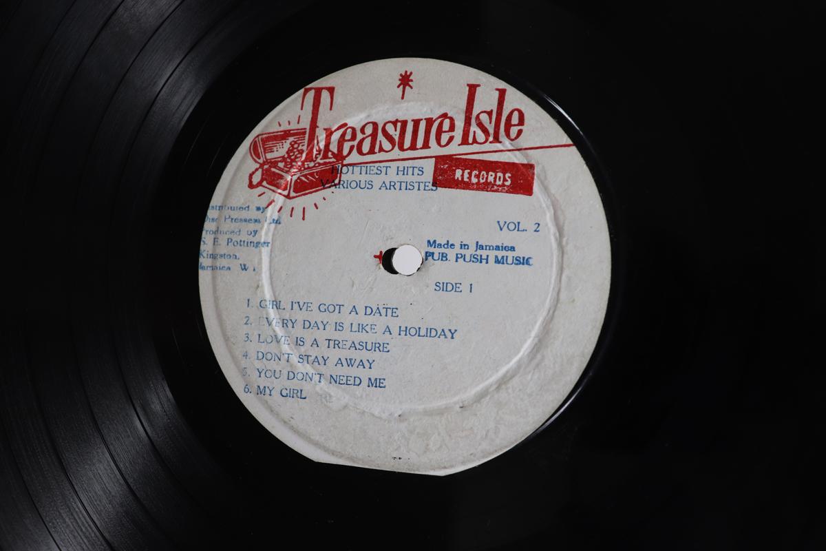 

LP Record VARIOUS - Hottest Hits Volume 2 NONE TREASURE ISIE UK Reggae, Ska & Dub Used