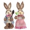 Easter Bunny Decorative Figurine Holiday Tabletop Home Decor