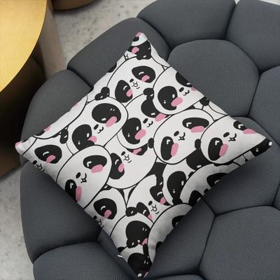 Mini Animal Dwustronny Nadruk Dekoracyjna Poszewka na Poduszkę x Urocze Zabawne Poszewki Sypialnia Przyłóżkowa Sofa Samochód Poszewka na Poduszkę