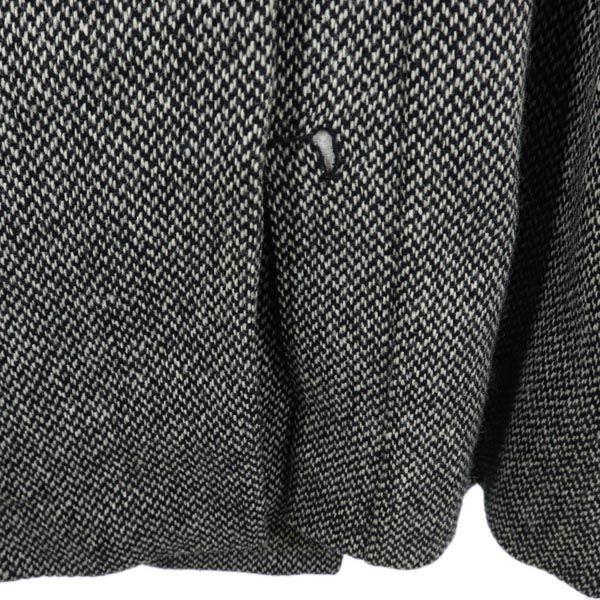 Mackintosh wool trench coat 32 Black x white Women Used