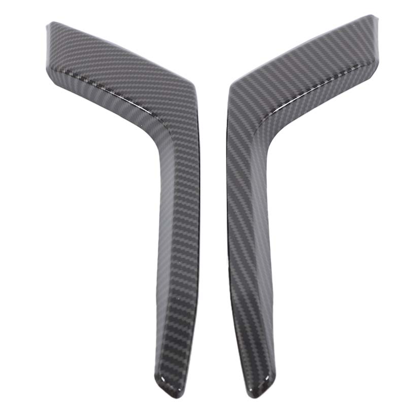 For Range Rover Evoque -25 ABS carbon fiber Car Rear Exhaust Tail Pipe Cover Muffler Tail Pipe Cover Sticker Car Accessories carbon fiber