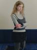 Teuwi Nuen Bustier Layered Long Sleeve Knit