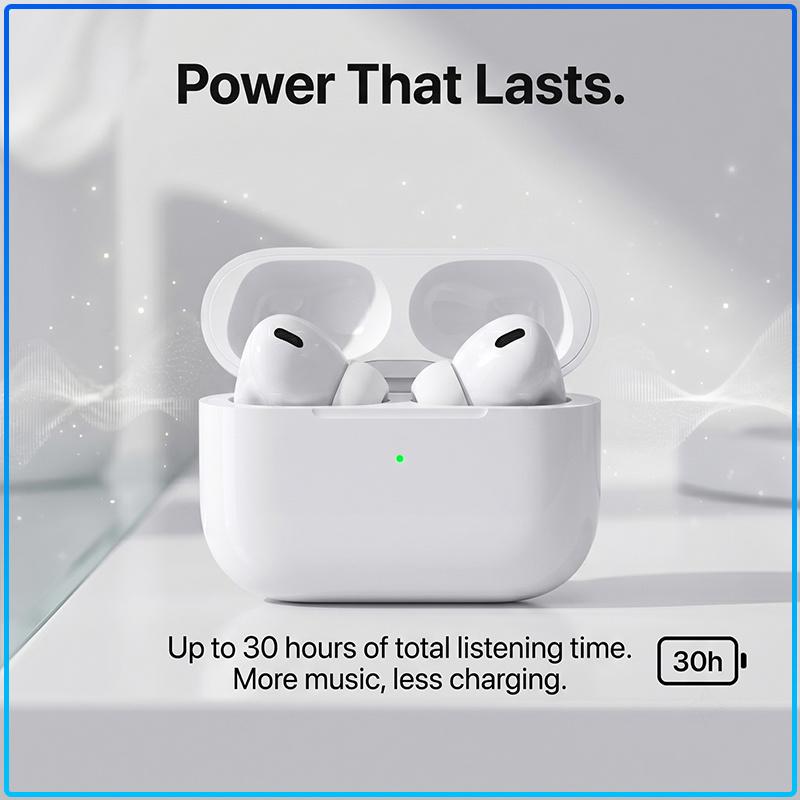 Air Pro 3 In-ear Wireless Bluetooth Headphones TWS Earphone Pro Noise Cancelling 30 Hours Playtime IPX4 Waterproof For iPhone Android 1:1