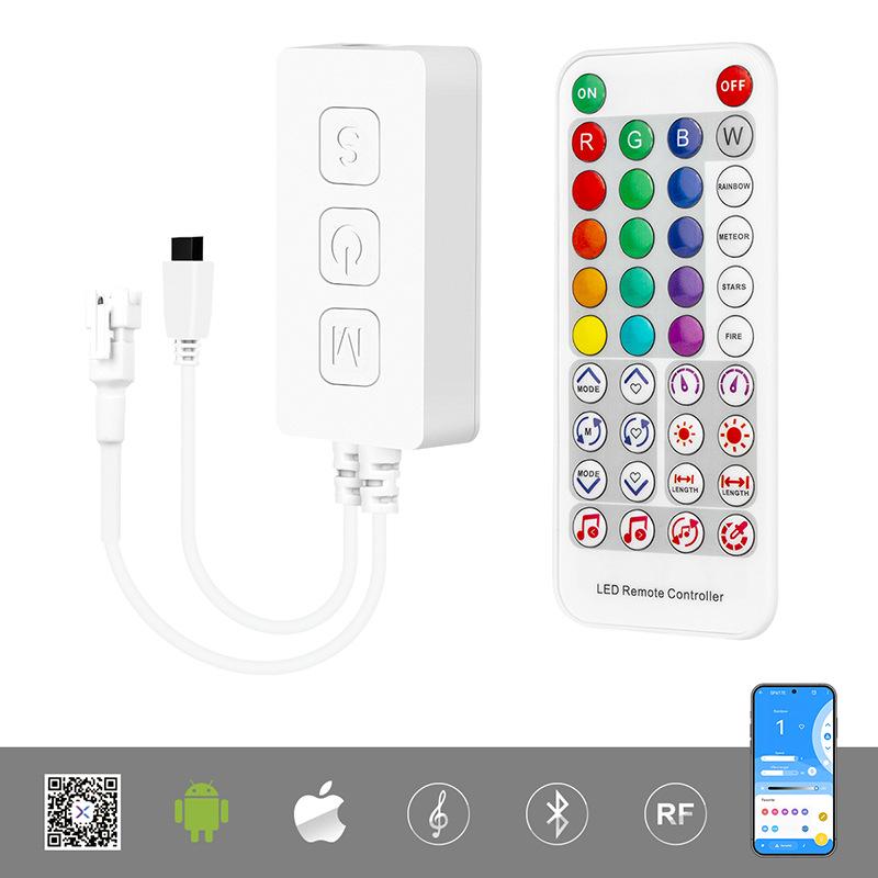 SP Controller RGBIC Light Strip with Bluetooth, WiFi, and Music App (Models 105/06/07/08/110E)