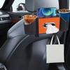 For New Car Seat Back Organizer Car Hooks Bracket Cup Holder Multifunction Tissue Box