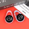 1Pcs LED Mini Electronic Watch Touch Digital Pocket Watch Night Light Hanging Watches Keychain Pendant Students Supplies
