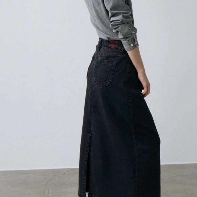 True Religion Women Active Denim Skirt 25fw