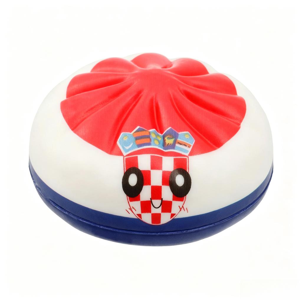 Soccer Cup Event Souvenir 12 Styles Country Flag Squishy Toy Soft Squeeze Stress Relief Fidget Toy Football Fans