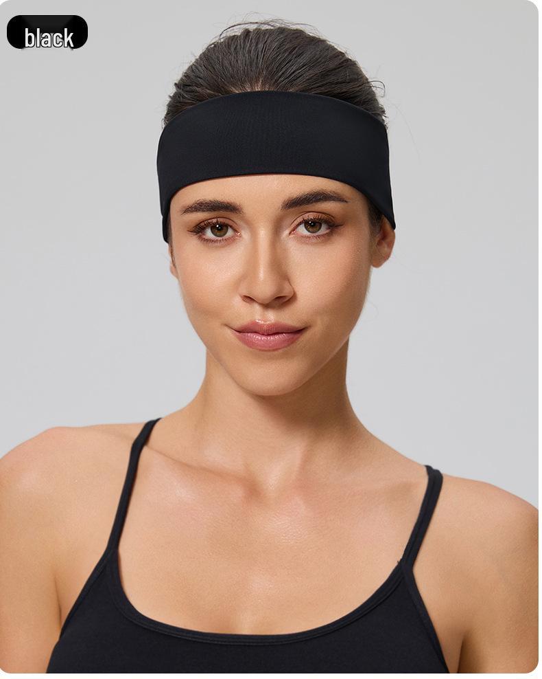 Unisex Sweat-Absorbing Sports Headband for Yoga, Running, and Cycling