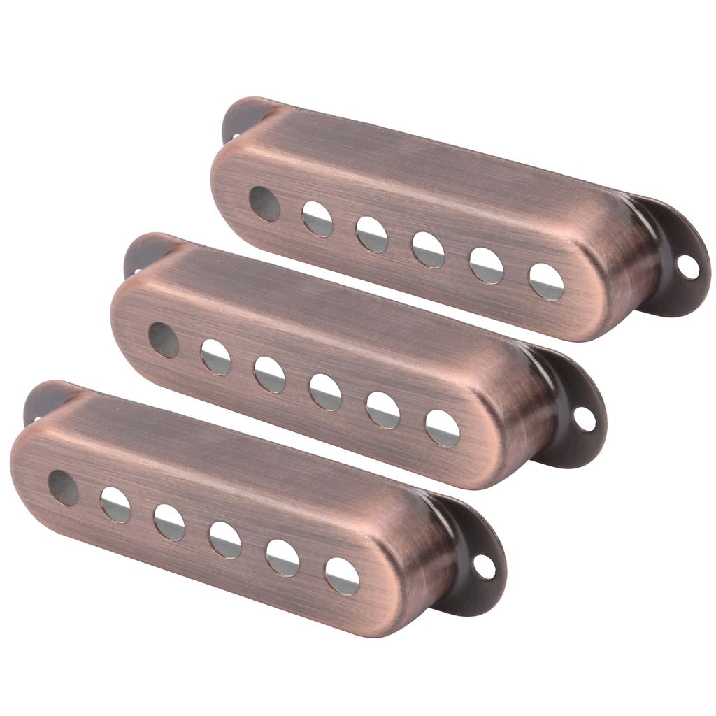 3Pcs Single Pickup Cover Brass 48mm50mm52mm Musical Instrument Accessories for ST SQ Electric