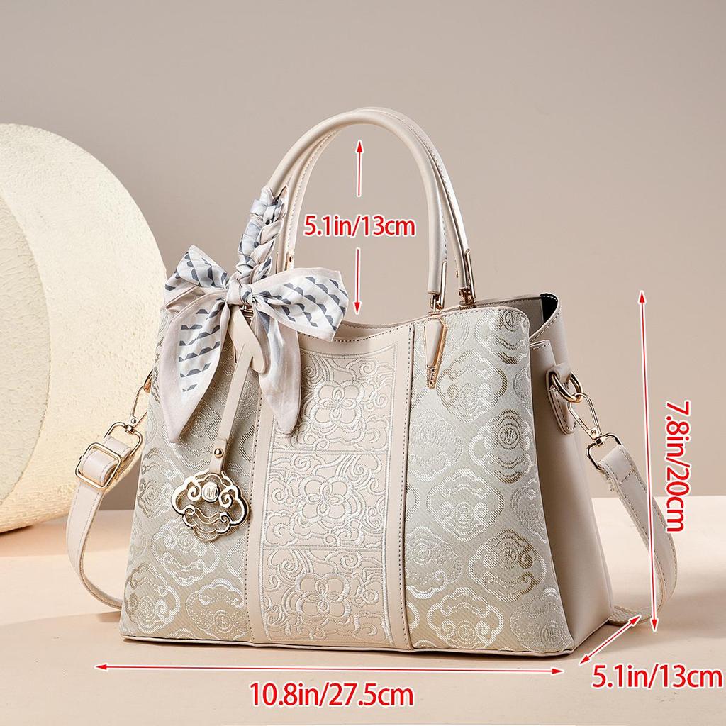 Chinese Style Embroidered Handbag: Perfect Mother's Day Gift or Red Wedding Bag for Women