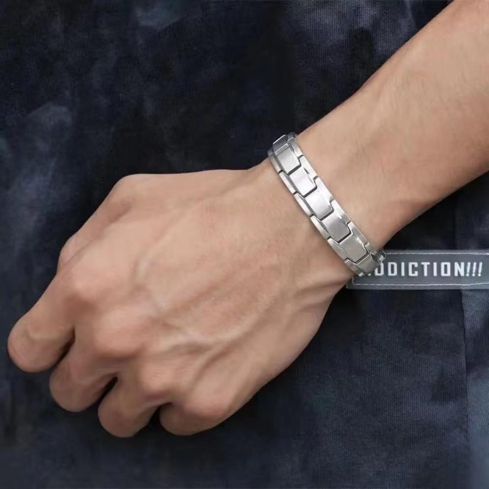 Fashion Stainless Steel Bangle Bracelet 9mm Width Italian Elastic Charm Bracelet Simple Design Men Women DIY Jewelry Gifts