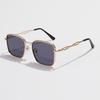 Square Sunglasses Rectangle Fashion Popular Men Women Shades Metal Sun Glasses For Female Male Traveling Eyeglasses UV400