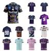 Melbourne Storm 2026 NRL Maglia da Allenamento Rugby Indigeno Uomo Donna Manica Corta Top Atletico