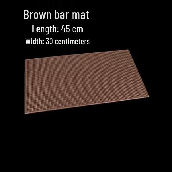 Antypoślizgowa mata barowa: Gumowa Podkładka pod Kubek i Izolująca Mata Odpływowa