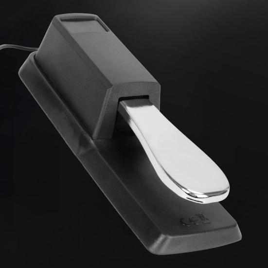 Sustain Pedal Non-slip Sound Enhancement Metal Professional Piano Keyboard Pedal for Beginner