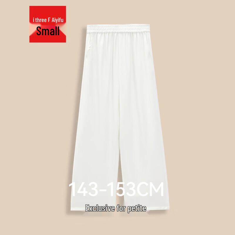IEF Petite Elastic Waist Wide-Leg Pants M