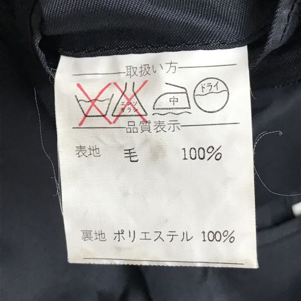 80s-90s Vintage Kanebo double suit set XL black formal(USED)