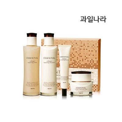 Essentielle Kollagen-Reparierende Hautpflege 4-teiliges Set