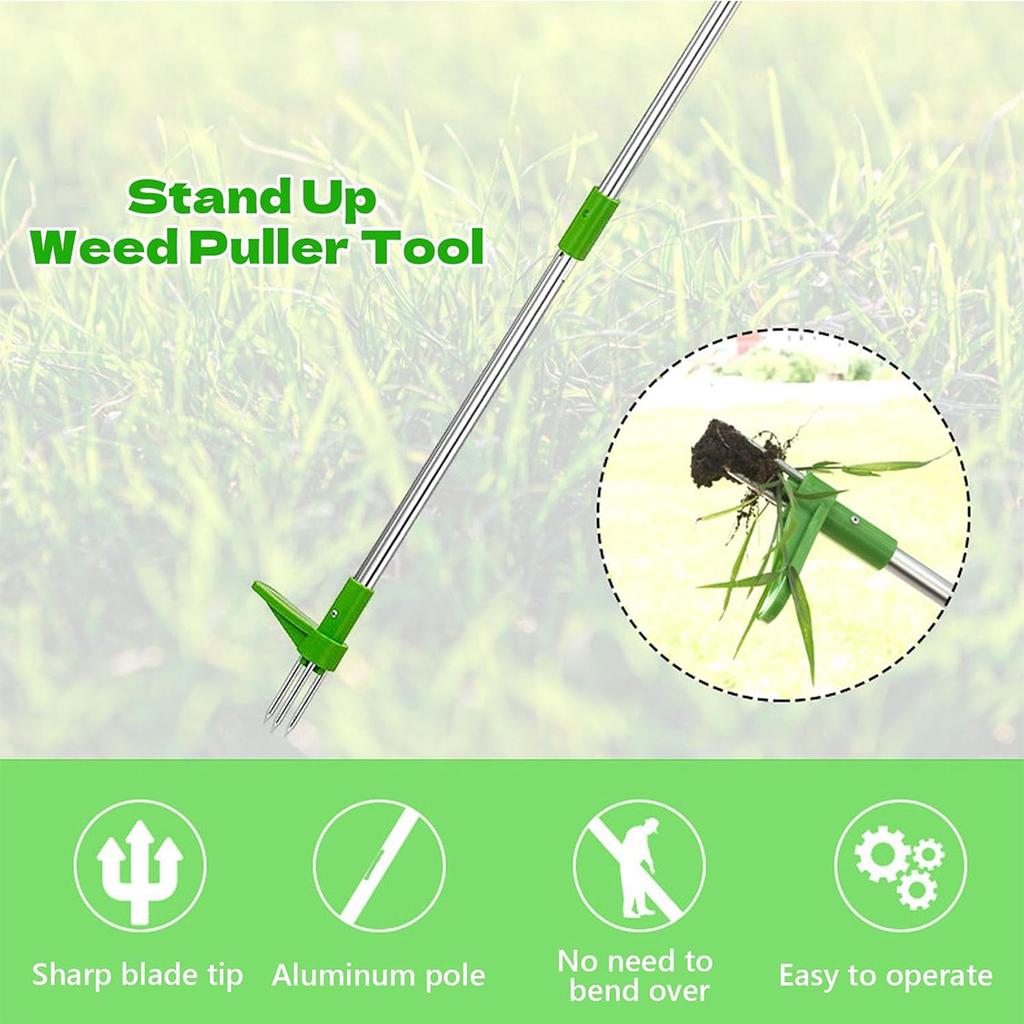 Weed Remover Tool Weeder Hand Rural Tools Field Garden Gardening Accessories Wood Root Removal Weeds Equipment Machine Agronomy