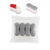 4pcs Anti-slip Toilet Seat Bumper Strong Buffer Adhesive Function Bidet Seat Bumpers Comfortable Toilet Lid Cushion