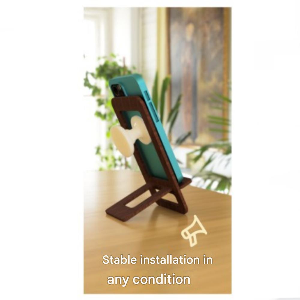 Handmade Portable Phone Pad Stand
