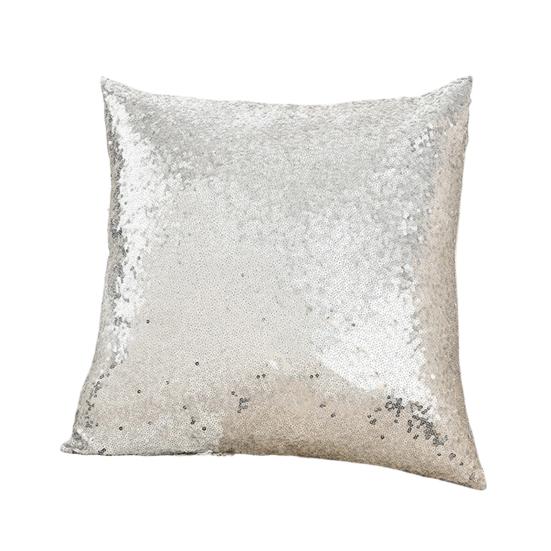 Sequin Pillow Case Shiny Sparkling Throw Pillow Cover GoldSilverRed Decorative Pillowcase for Couch Bed Sofa Party 4040cm серебряный 669₽