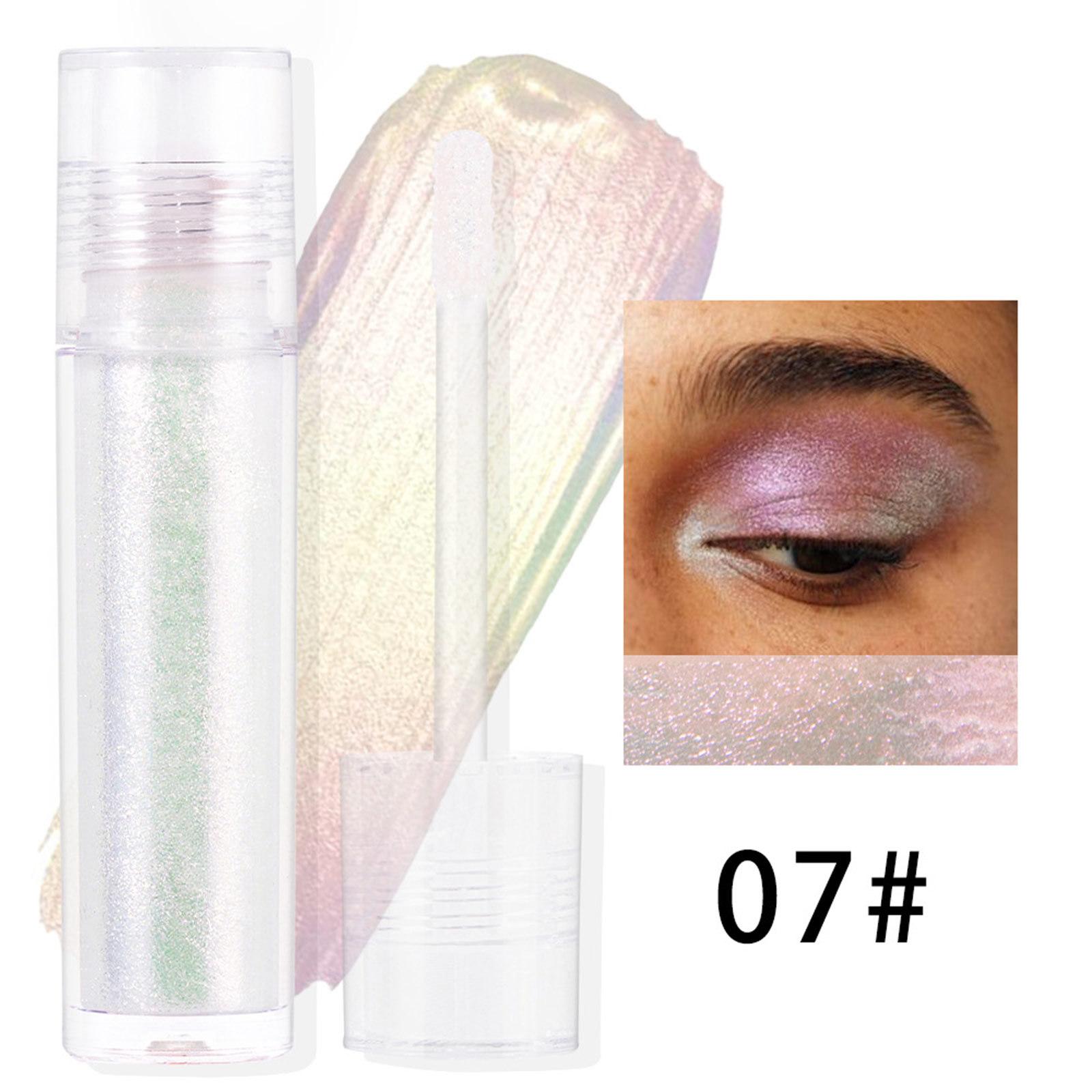 

Holographic Liquid Eyeshadow Set Shimmer Metallic Glitter Makeup Creamy Cream Eyeshadow Stick Waterproof Long Lasting Highly Pigmented One Size