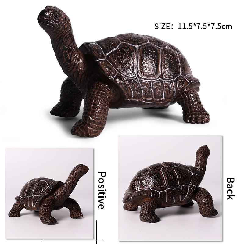 Oenux Ocean Animals Leatherback Tortoise Turtle Growth Cycle Sea Life Model Figurines Action Figures PVC Education Kid Toy Gift
