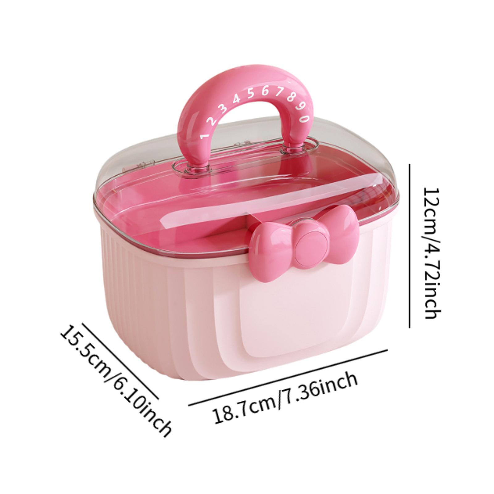 

Ящик для хранения аксессуаров для волос для девочек, переносной ящик для хранения украшений для резинок для волос, заколок, бантов для волос, резинок для волос