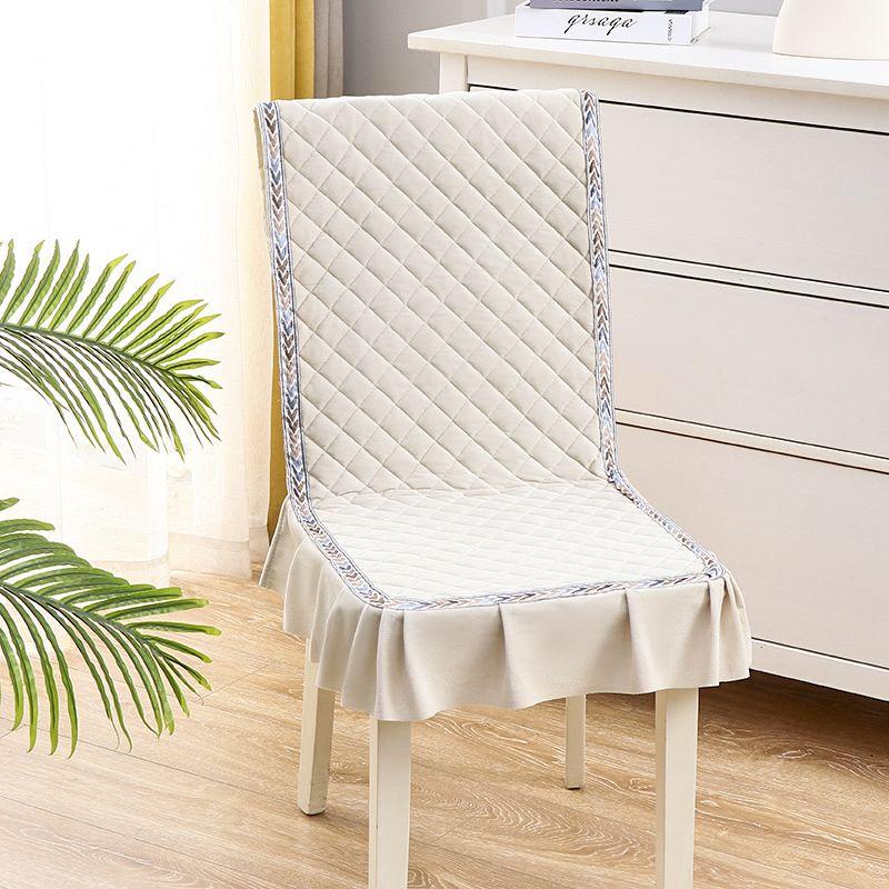 Lace Skirt Chair Cover European Style Dining Table Cloth Cushion Flat Printed Tablecloth Fabric Art Stool Cover Cloth