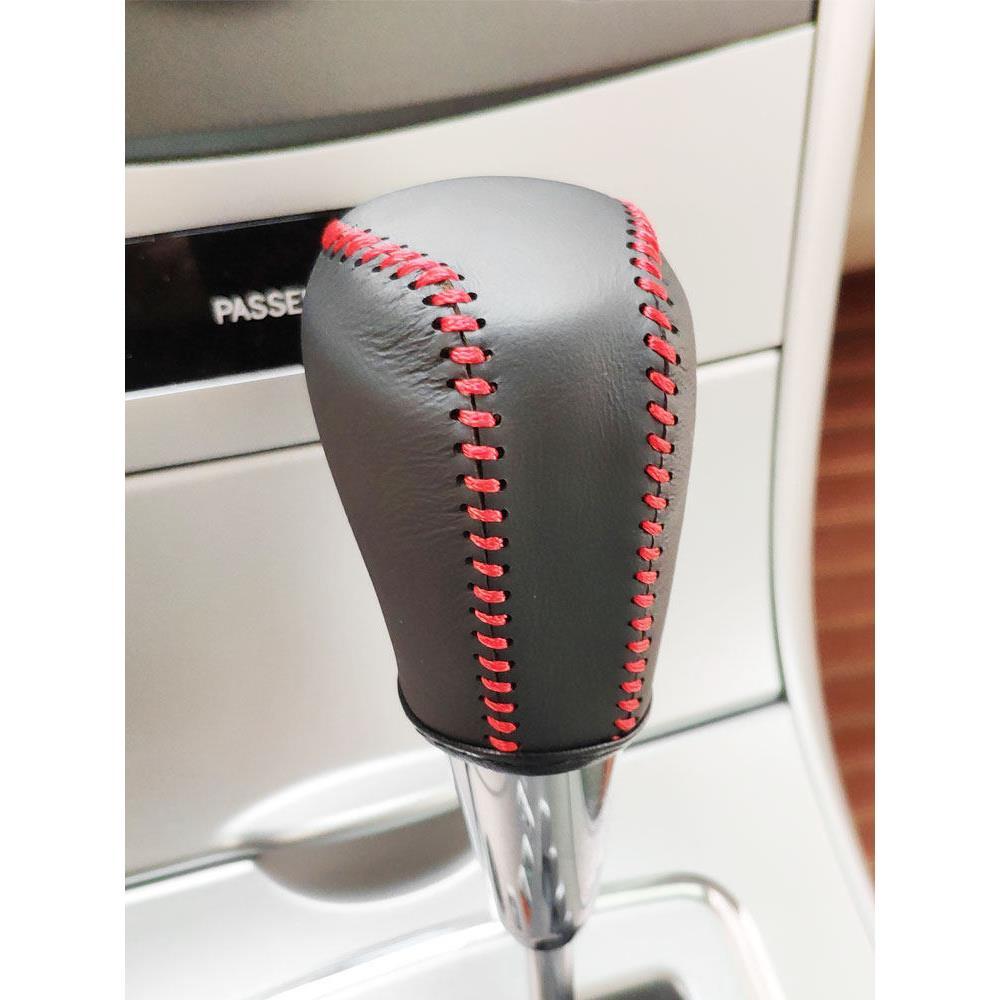 Compatible Leather Gear Shift Knob Cover for RAV4, Corolla, Levin, Zhi Xiang, Zhi Xuan, Vios, Camry