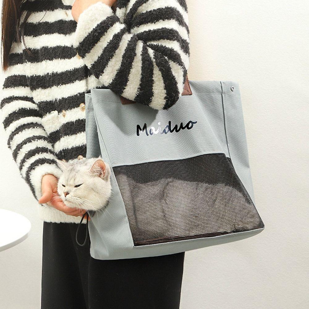 

Breathable Pet Supplies Should Bag Canvas Bag Hangbag Cat Carry Bag Dog Satchel