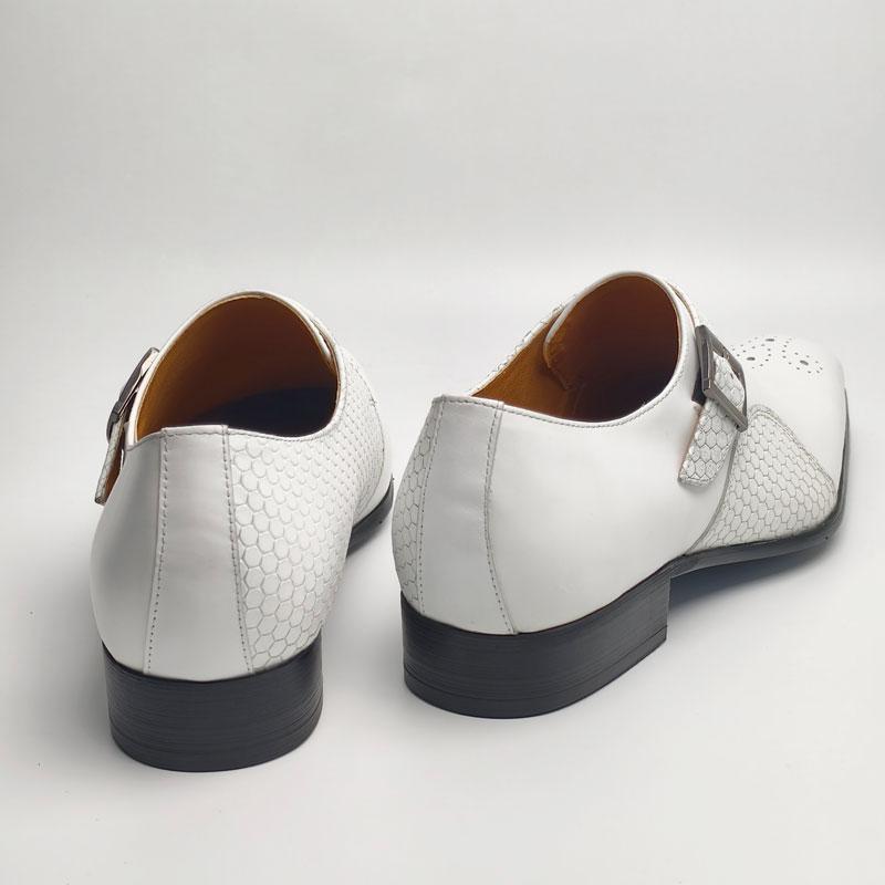 Fashion Deluxe Trendy Men's Leather Shoes Monk Style Daily Outdoor Business Luxury Fashion Office Dress Shoe Customization Drop Shipping