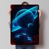 Deep Space Voyage Poster Customized Wall Art Vintage Metal Signs Retro Tin Plaque for Man Cave Gaming Room Decoration Garage