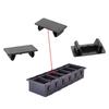 6pcs Car Boat Rocker Switch Panel Blank ARB Plate Rocker Switch Blanking Cover Cap