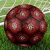 Man U logoSoccer Ball Colorful All Ages Machine Stitched PVC Competition Ready Durable High-Bounce