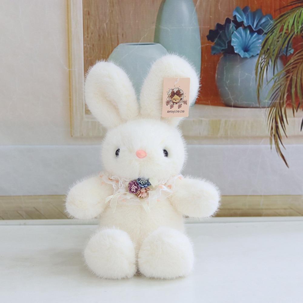 Stuffed Rabbit Plush Toy Cartoon Animal Sweater Rabbit Soft Doll Birthday Gift