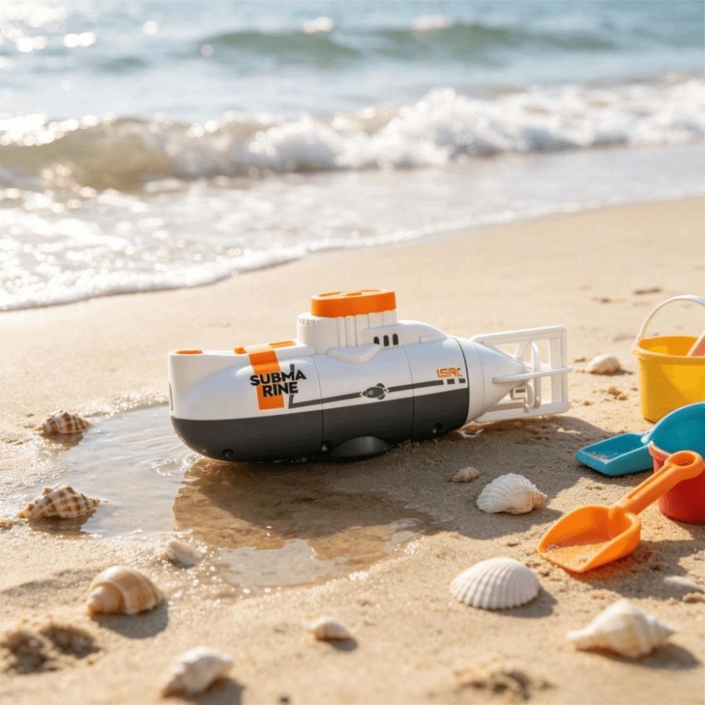 Simulation Model Mini RC Submarine Diving Function Diving Toy Remote Control Boat New Year Gift