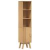 Bathroom Cabinet with Shelf Olden Brown 35 X 30 X 159 Cm