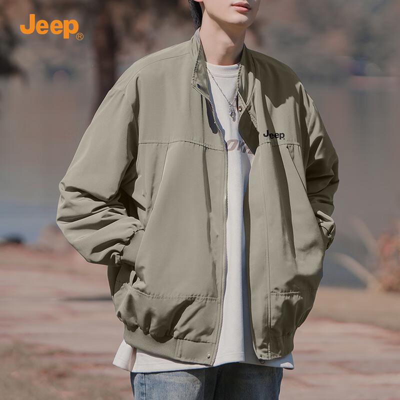 Jeep Men's American Retro Casual Workwear Jacket